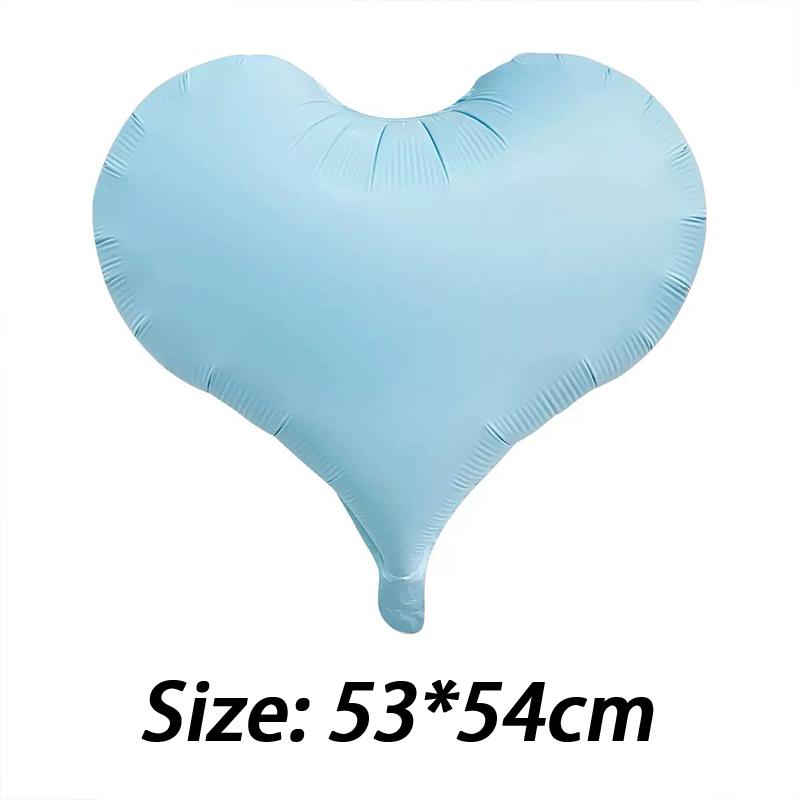 20-Inch Large Heart-Shaped Foil Balloon Suitable For Valentine S Day And Weddings