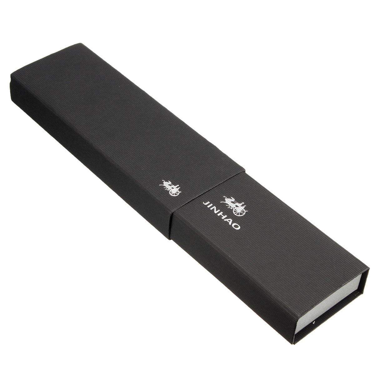 Stylo Plume Jinhao 18KGP - Design Dragon - Poids 100g - Neuf De Stock - Noir Et Gris