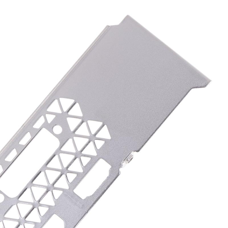 Shield Full Half Height Backplate For Msi Geforce Gtx 1050 2Gt Lp Graphics Card Baffle Strip Bezel Blank