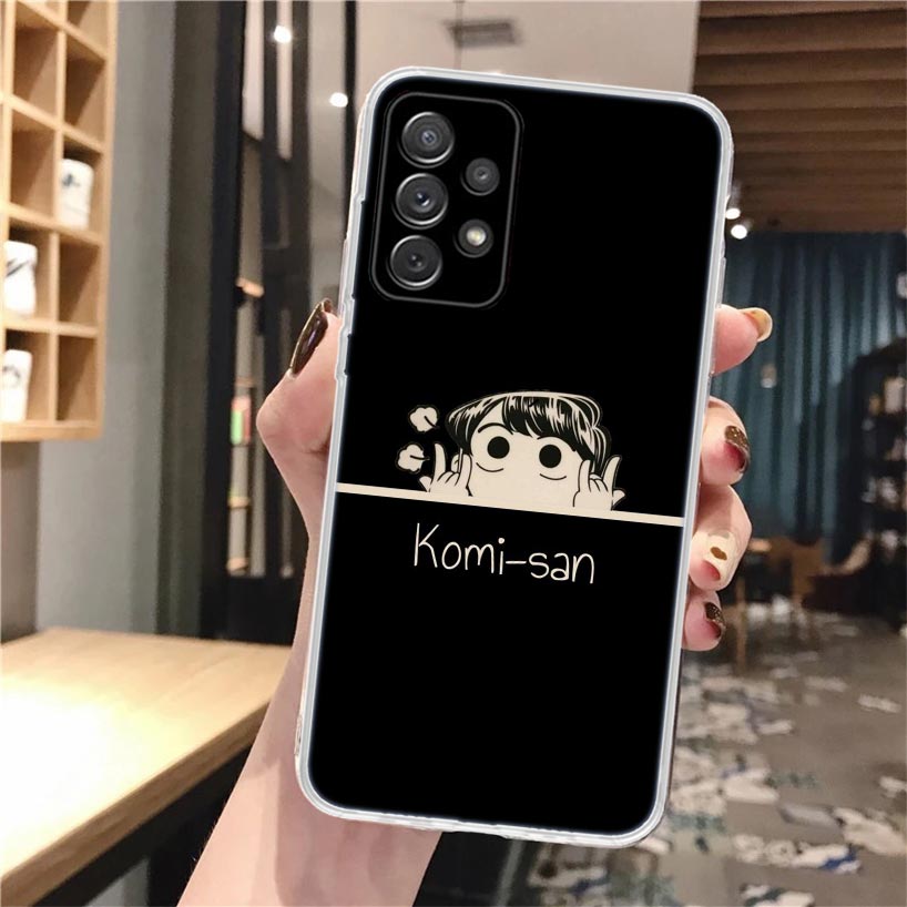 Komi Can't Communicate Phone Case For Samsung Galaxy A56 A55 A54 A53 A17 A16 A15 A14 A13 A36 A35 A34 A33 A26 A25 A24 A23 A05S A0