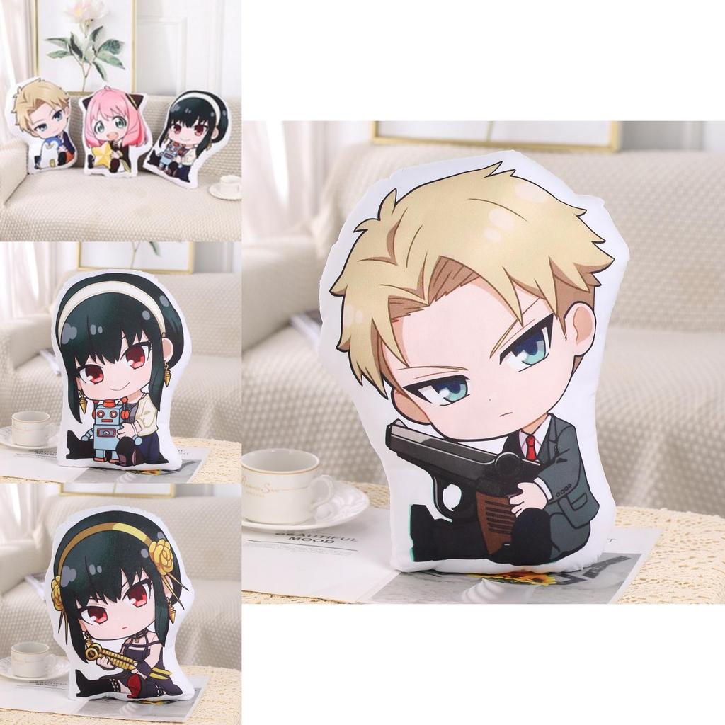 Cute Spy X Family Anya Loid Acrylic Cartoon Plush Doll Pillow For Kids