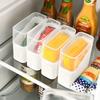 Käsescheiben-Aufbewahrungsbox geeignet für Butter- und Käse-Aufbewahrungsbox Kühlschrankaufbewahrung Kaffee- und Teebeutel Desktop-Aufbewahrung