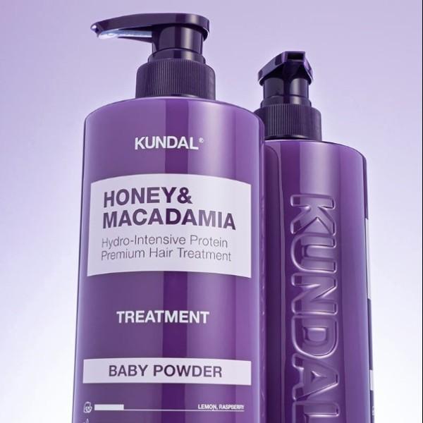 KUNDAL HONEY&MACADAMIA Sampoo+Treatment Set Scent Selection , Korean Popular Cosmetics Set