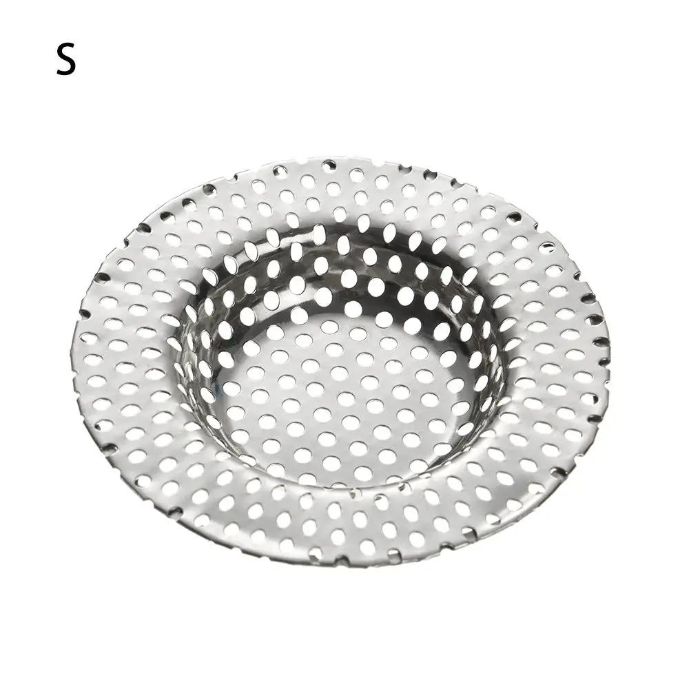 

7/9/11cm Kitchen Sink Strainer Stainless Steel Bathroom Drain Filter Anti Clog Hair Clean Up Mesh Trap Waste Catcher for Sewer
