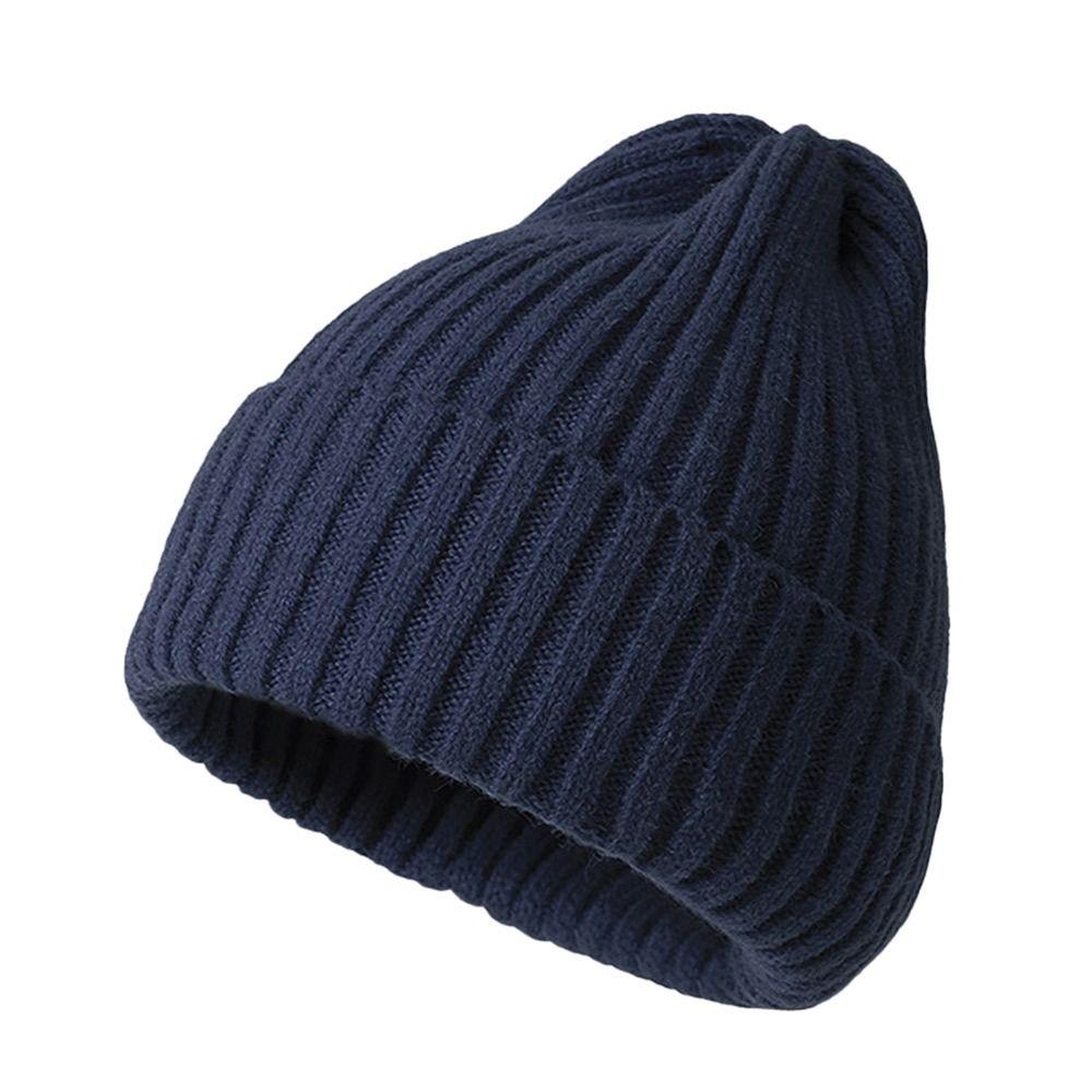Winter Warme Wollmütze Dicke Skimützen Mode Strickmütze für Männer Frauen