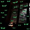 Luminous Stickers Glow in Dark Evil Peeping Eyes Stickers for Halloween Wall