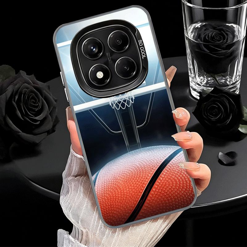 Basketball Basket Sports Soft Phone Case for Samsung Galaxy S24 S25 FE S26 Edge S23 Ultra S22 Plus S21 + Shockproof Cover Back S