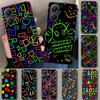 Simple Pattern Graffiti Phone Case Cover for Xiaomi Poco X6 X5 X7 Pro F7 Ultra Redmi 15C 15 13C 13 12C 12 10C 10 10A 9C 9A 9T 9