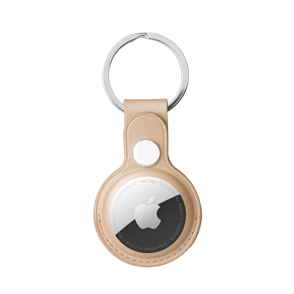 Leather Anti-Lost Protective Case for Apple AirTag 1/2