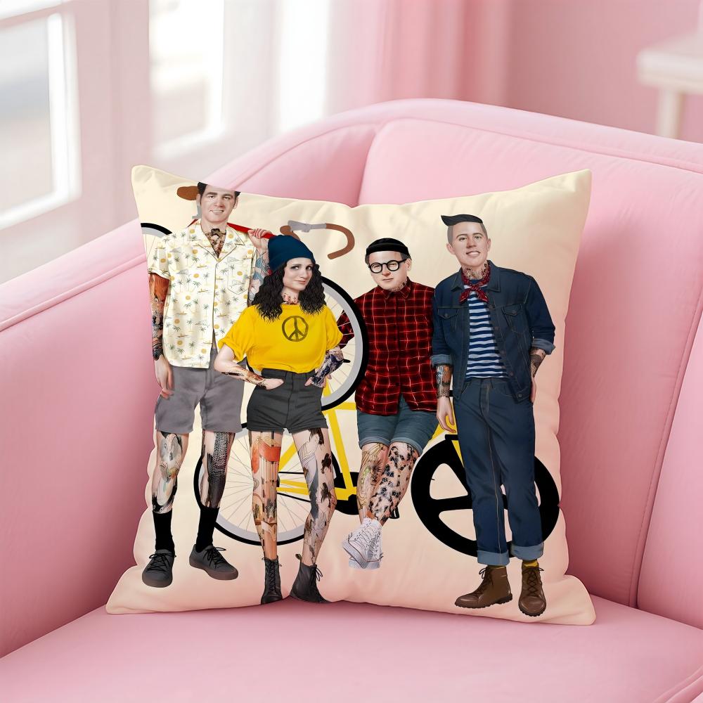 

Funny Classic American TVSeries Movie SSeinfeld Cushion Cover Pillow Case Soft Skin Friendly Fabric Concealed Zipper 30X30cm