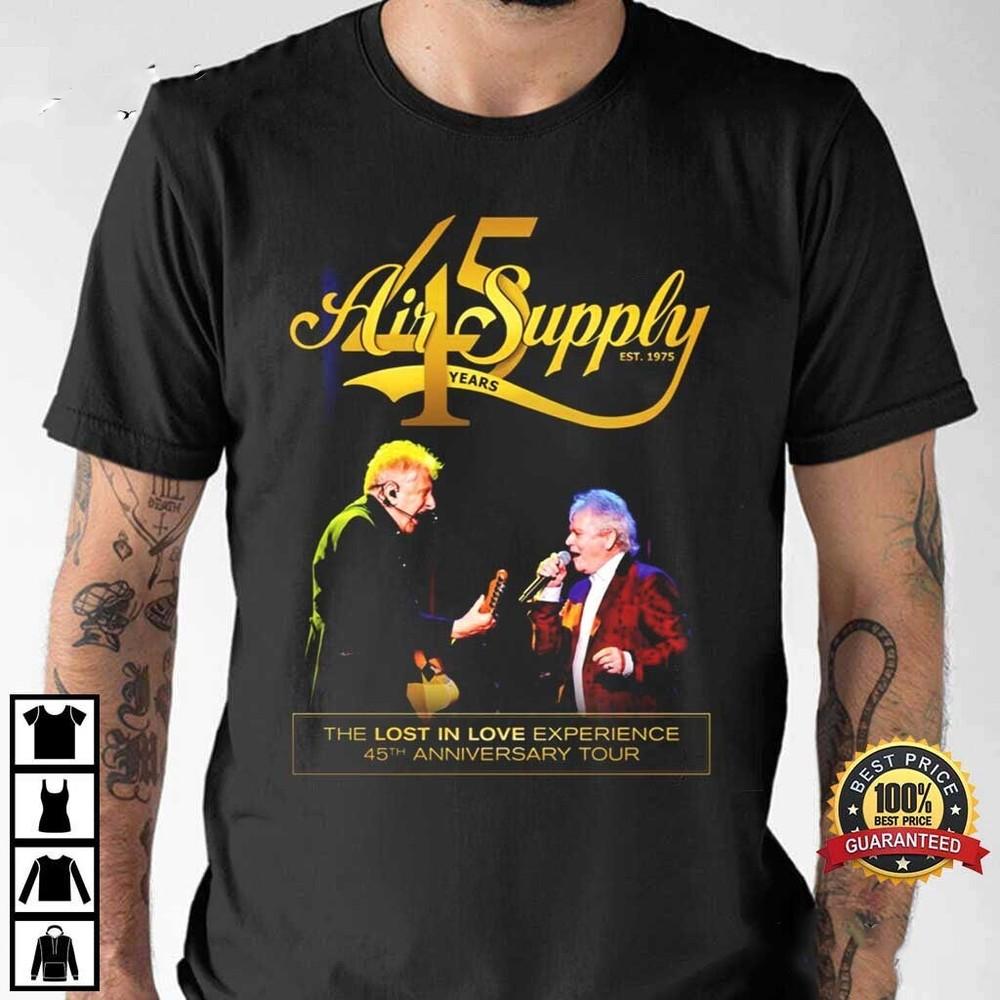 Air Supply 45 Years Mumbo Jumbo Unisex T-Shirt C074 Unisex T-Shirt XXL