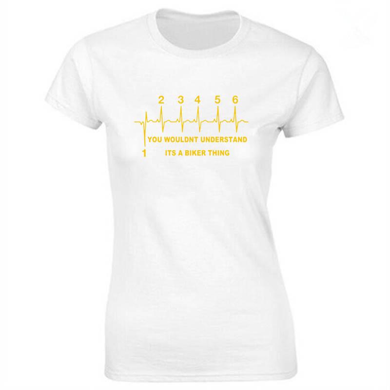 1N23456 You Wouldn't Understand Biker Thing T Shirt Motocross Motorcycle Shift Life T-Shirt Motobiker Heartbeat Tshirt