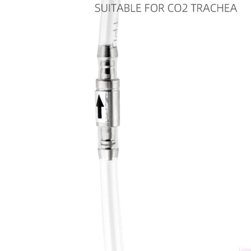 Проверка клапана ТОЛЬКО для CO2 для баллона Высококачественная нержавеющая сталь Аквариумная CO2 трубка Регулятор Диффузор для растений China Mainland