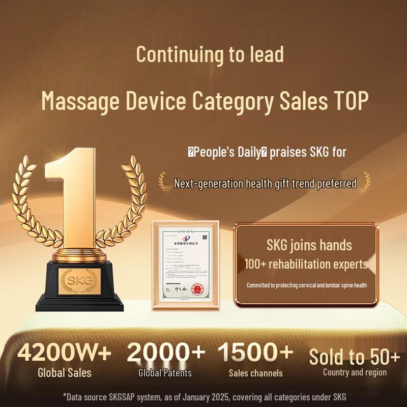 SKG Smart Heated Lumbar & Abdominal Massager K3