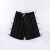 Men's American Style Quick-Dry Sports Shorts - Basketball & Marathon Training Snap-Button Loose Fit - Five-Point Length