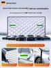 Winter Windshield Car Cover: Anti-Freeze, Snow/Frost Protection, Half Body, Outer Protection.