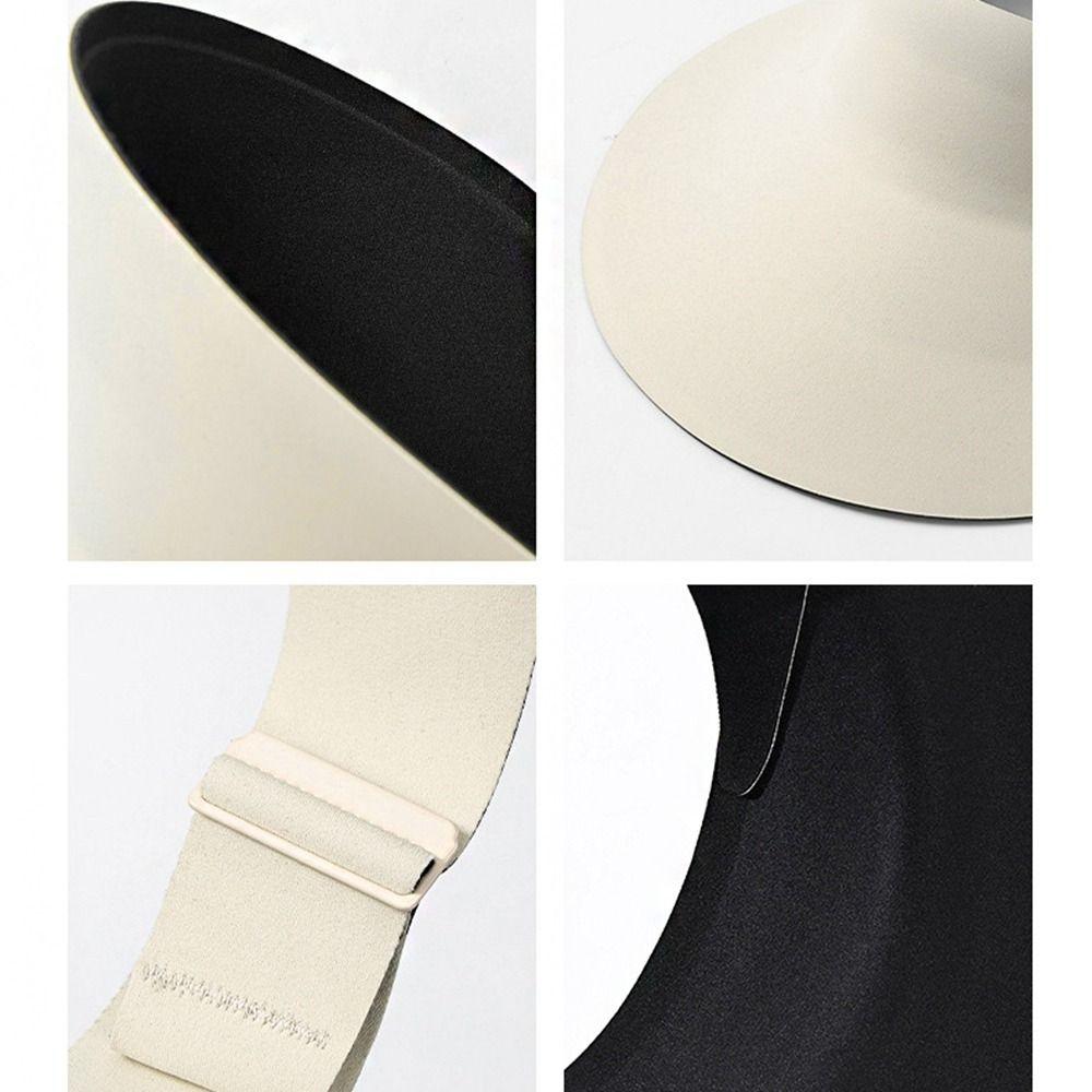 UV Protection Sunscreen Hat Ice Silk Visor Cap Simple Empty Top Cap  Sunshade