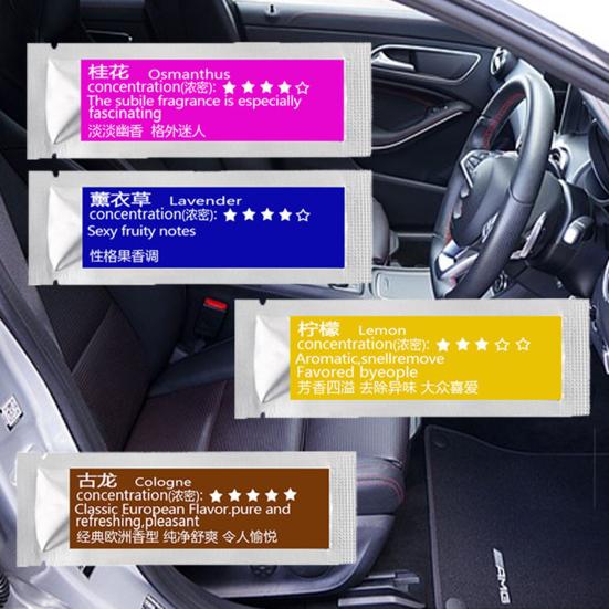 6Pcs Car Air Vent Clip Freshener Perfume Stick Replacement Aroma Sticks Lavender Car Air Fresheners Refills Cologne Supplement