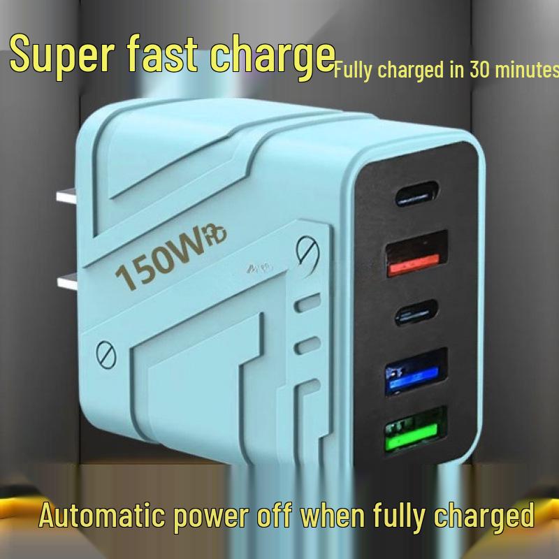 High-Power Multi-Port Fast Charger for Apple & Android Devices