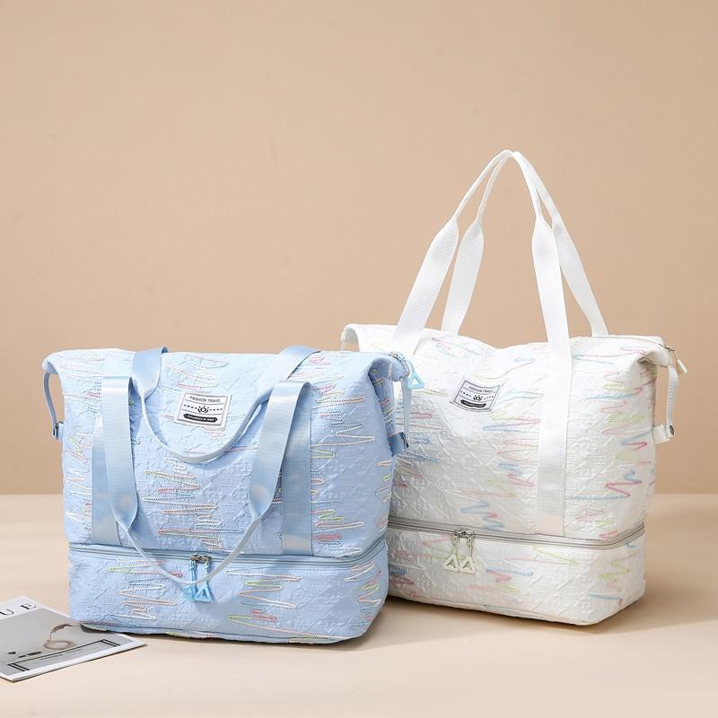 Sports and Fitness Bag, Large-capacity Dry and Wet Separation Oxford Cloth Travel Bag, High-end Luggage Bag