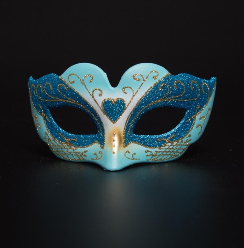 Classical Venetian Carnivals Glitter Shinning Mask Kids Girls Half Face Masquerade Mask for Costume Parties Event