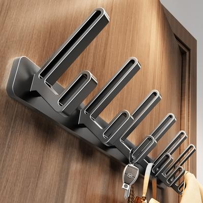 No Drill Upgrade The Upper And Lower Large Hooks Wall Hook Door Hooks Clothes Hangers Hanging for Kitchen Hook