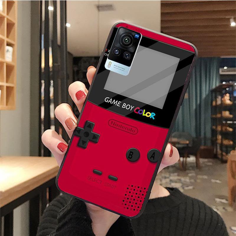 Custodia per telefono Game Boy Color per VIVO V21E V21 V23 V23E V2109 Y53S Y33S Y55 Y76 Y31 Y21 Y72 Y01 Y21S Y11S