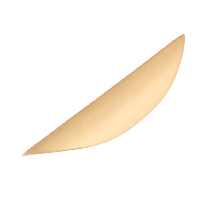1PC Wardrobe Door Pulls Furniture Drawer Knob Handle Pulling Door Crescent Design Brass Handle Cupboard Shoe Cabinet
