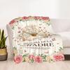 Mother's Day Love Letter Blanket Suitable for sofas,travel, living rooms also a good gift for friends and family Suitable for all seasons.