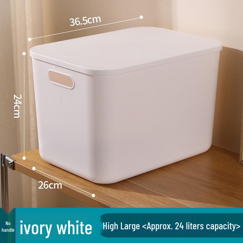 Organizer-Korb aus Kunststoff im japanischen Stil für Schreibtisch, für Snacks & Kosmetik