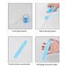 10PCS Cap Sweat Absorbers Not Residues Sticker Expendable Hat Sweat Guards Nonwoven Texture Suitable for Sports Hat