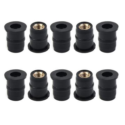 Pannello Vibrante per Dadi 5mm Per carrozzeria Applicazioni ATV Set 10 PEZZI Moto