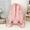 Campus Schoolbag Junior High School Girl Fresh and Cute Bear Girl Lightweight Backpack Large Capacity Durable Backpack Fashion