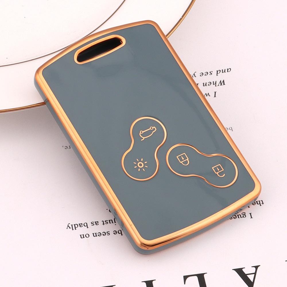 

For Dongfeng Renault Koleos Key Cover Kadjang Car Key Case Protective Shell for Key Fob Accessories