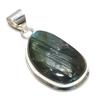 Labradorite Gemstone Handmade 925 Sterling Silver Jewelry Pendant 1.93" SU-11734