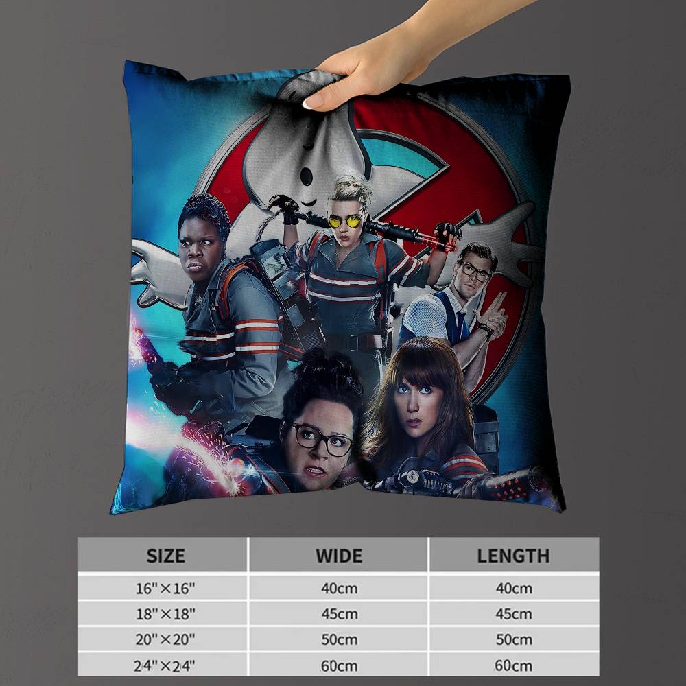 Fantasy G-Ghostbusters Adventure Movies Personalized Pillow Cover Bedroom Wild Party Decor Pillowcase Kid Birthday Shower Gift