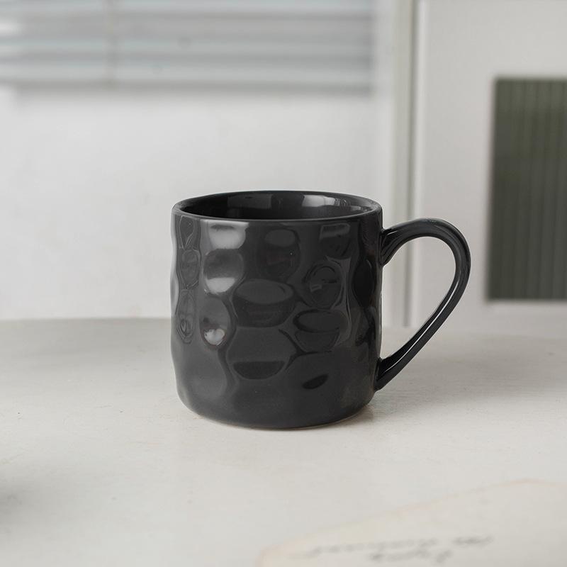 Nordic Style Black Ceramic Cup Home Coffee Mug Gift High Sense of High Value