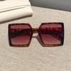 New Vintage Large Frame Sunglasses Women Designer Square Sun Glasses UV400 Fashion Eyewear Travel Gafas De Sol