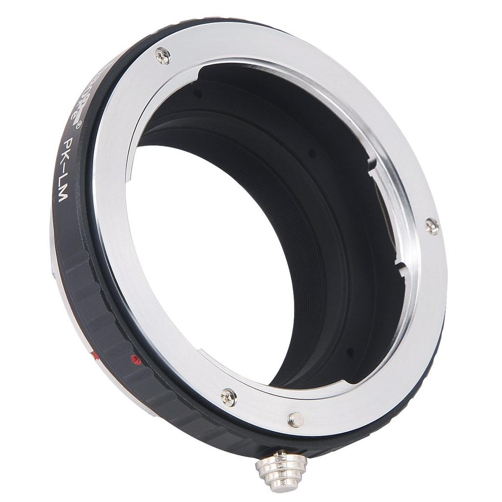 Haoge Lens Mount Adapter for Pentax K PK Mount Lens to Leica M LM Mount including M Cameras, M240, M240P, M262, M3, M2, M1, M4, M5, CL, M6, MP, M7,