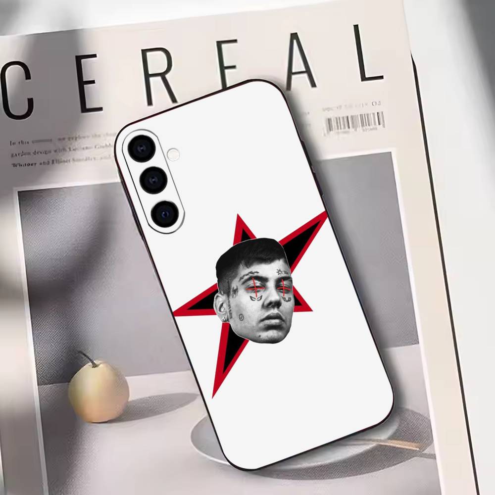 Rapper Art Print Phone Case For Samsung Galaxy A73,A72,A71,A70,A53,A52,A51,Others Soft Black Cover