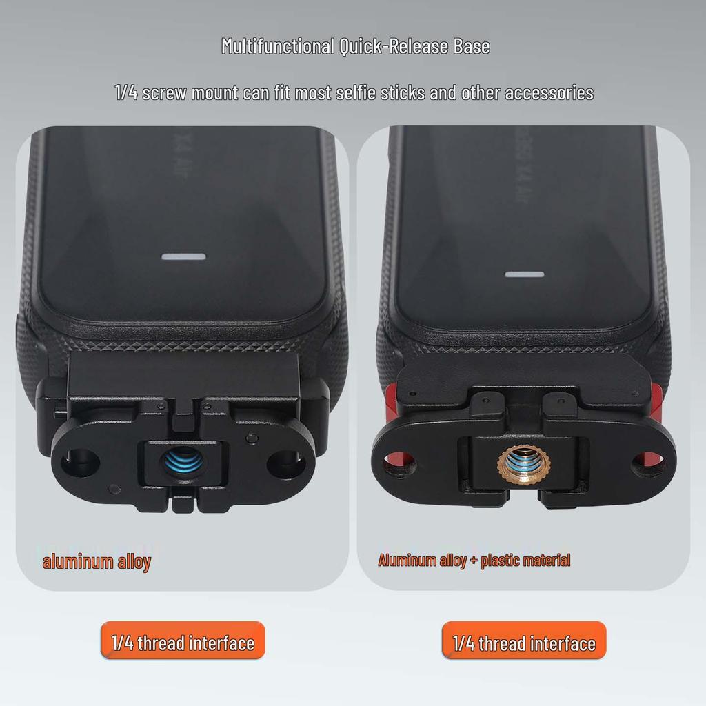 Insta360 X4 Air Panoramic Action Aluminum Quick Release Magnetic Base