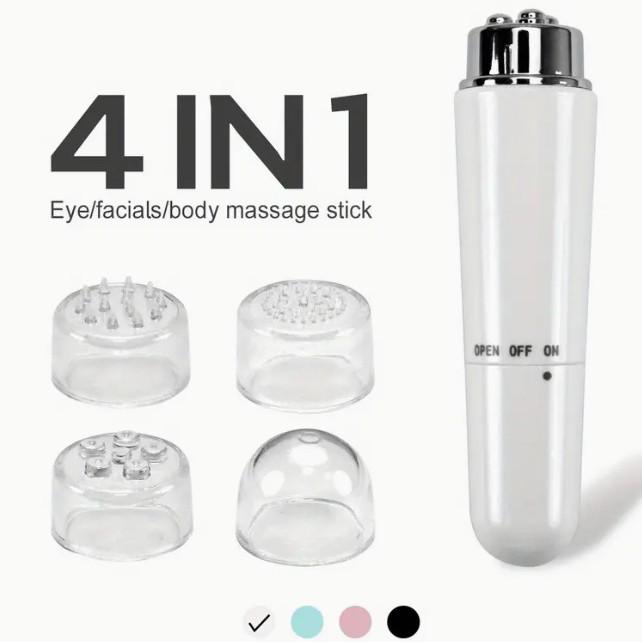Electric Beauty Lifting & Firming Eye Massager for Dark Circles, Nasolabial Folds, and Neck Lines - Home Skin Rejuvenation Tool