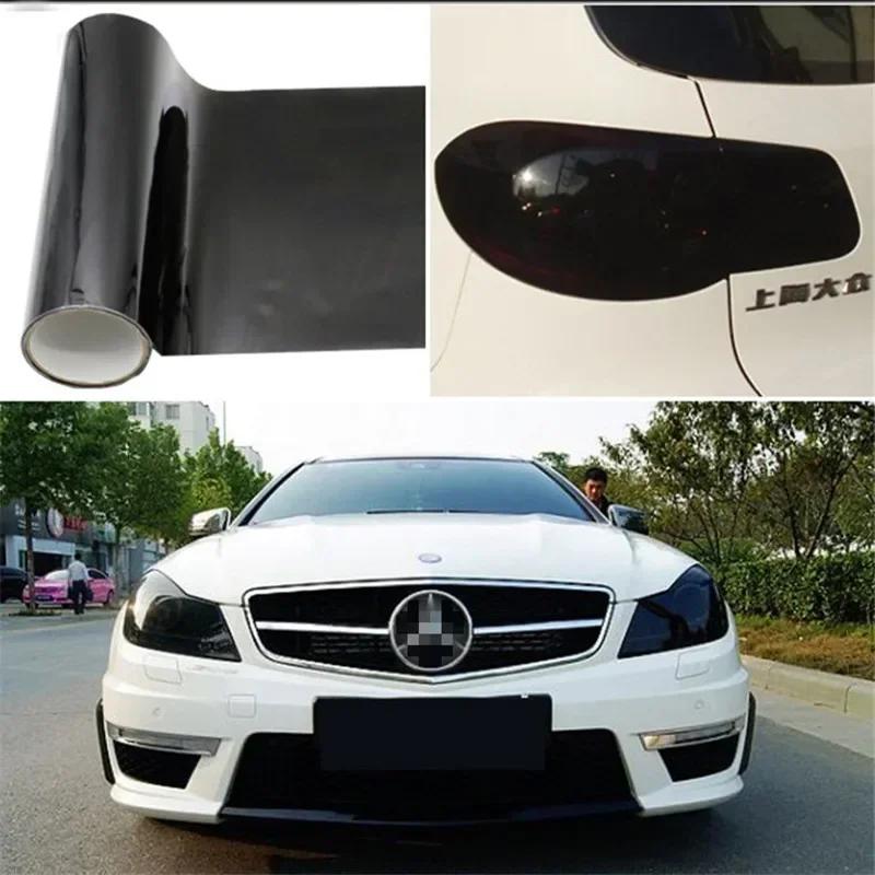 Car Light Film Car Headlight Fog Light Taillight Tint Vinyl Film Sticker Self-Adhesive Motorcycle Vinyl Wrap Car Decoration