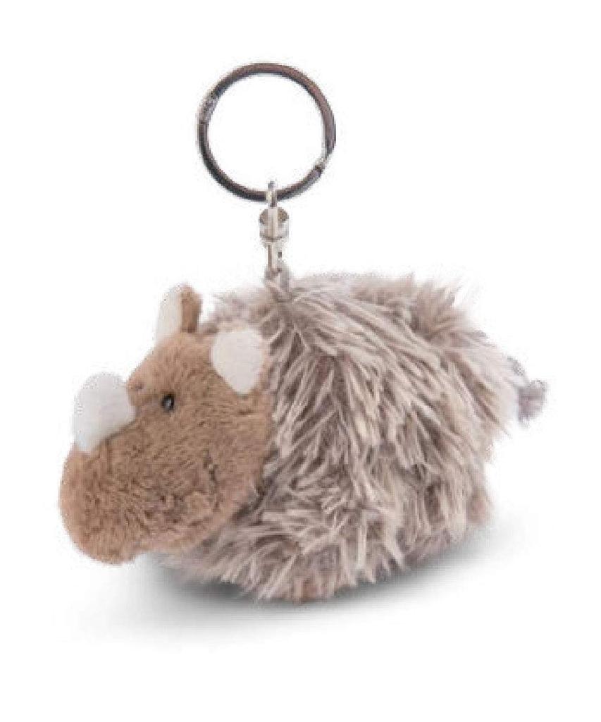 NICI BB Wool Rhino Eleanor, 10cm, Fluffy Animal Plush Toy, Perfect Gift (Product Number: 3046646)