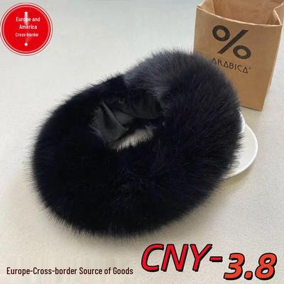 European Plush Mongolian Hat: Faux Fur Ear Protection for Ethnic Dance