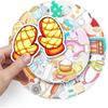 Daily Kitchen Stickers,50pcs Baking Stickers,Kitchen Sticker, Pot Sticker,for Water Bottle,Waterproof Vinyl for Laptop Computer Phone Bumper