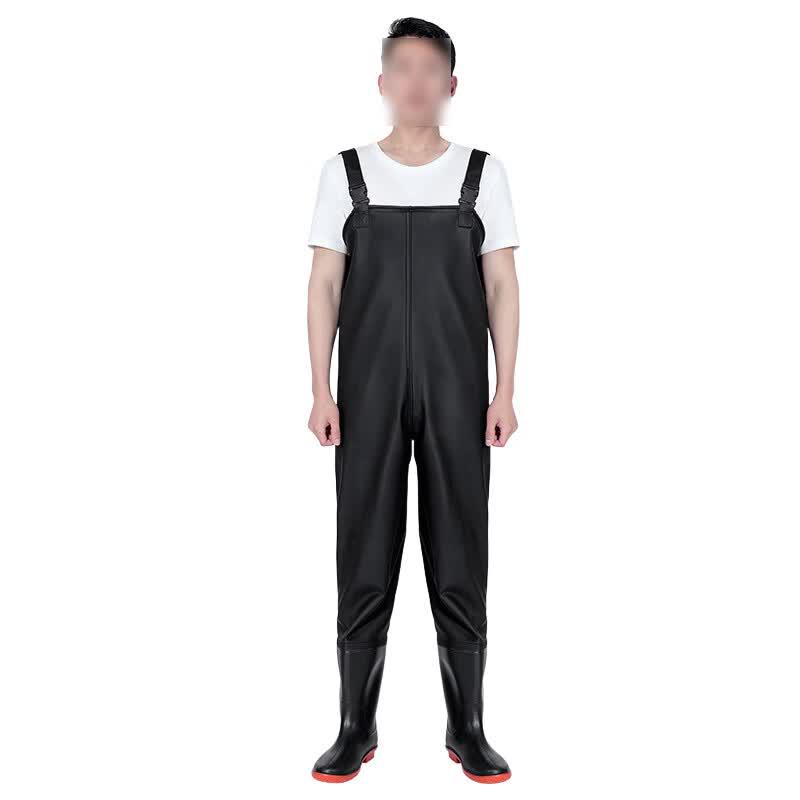 Thickened Rubber Fishing Waders with Boots