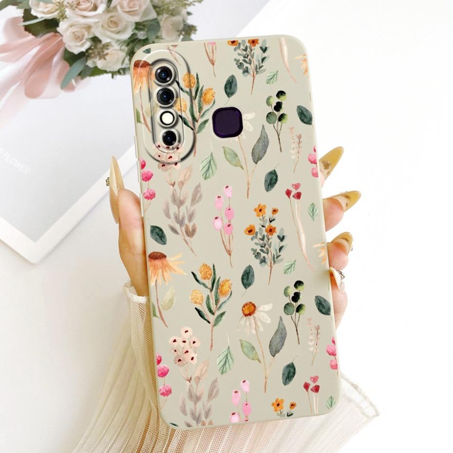New Fashion Phone Case For Infinix Hot 8 8Lite X650 X650C Soft Silicone Cases For Infinix Hot 8 Lite Hot8 Shockproof Bumpers