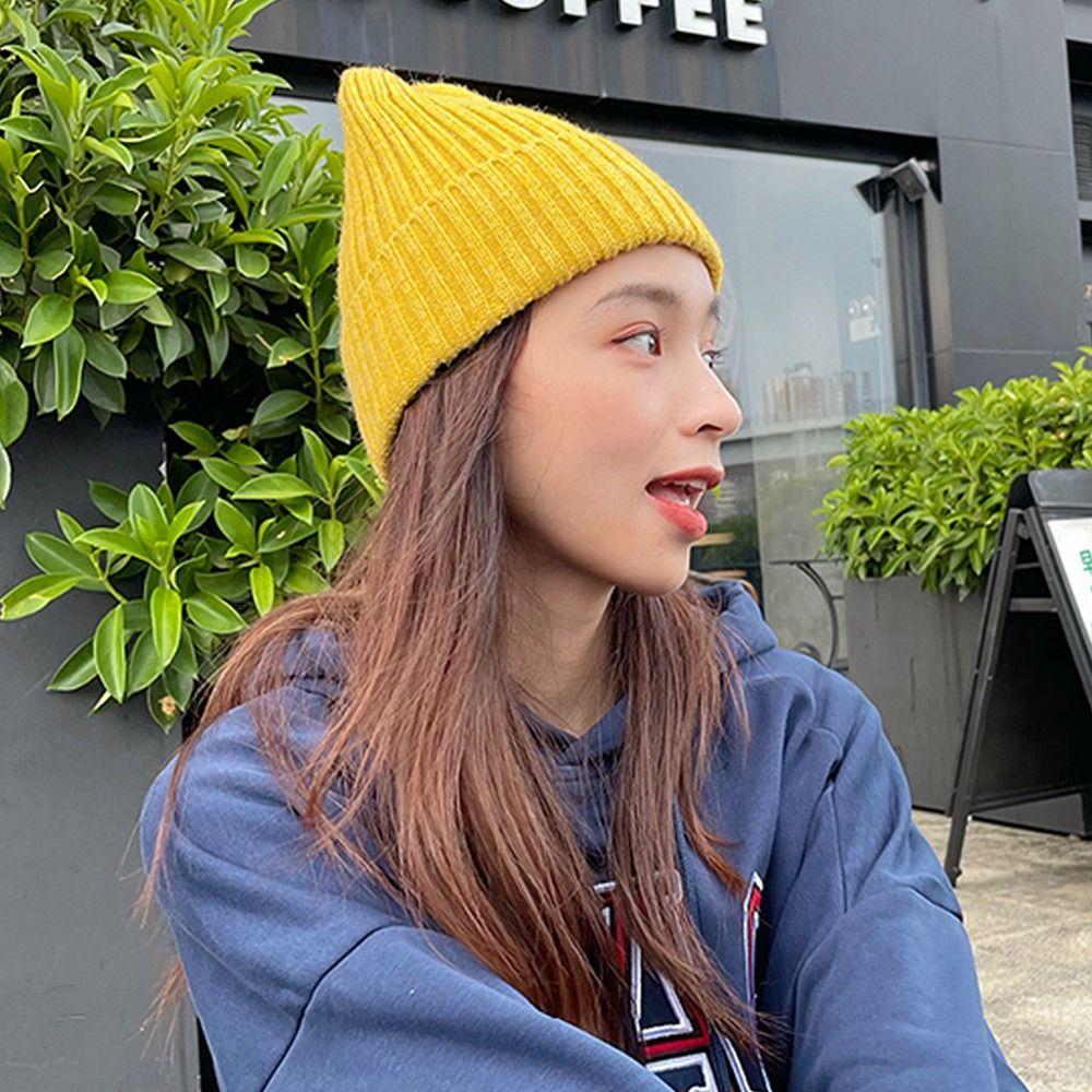 Winter Warme Wollmütze Dicke Skimützen Mode Strickmütze für Männer Frauen