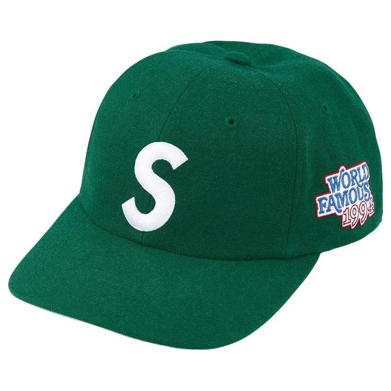 Men's Supreme World Famous S Logo 6-Panel 'Red'